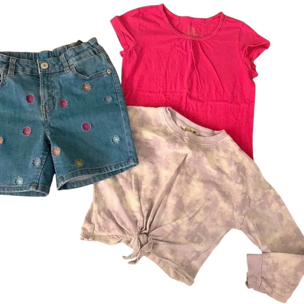 0758 3pc girls clothing in